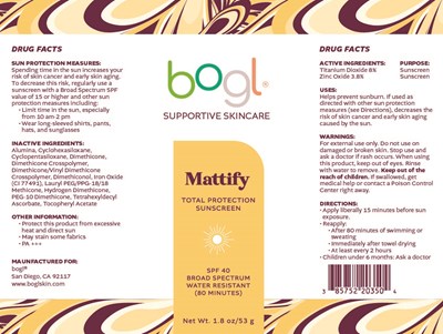 Product Label (203 Clean Slate)